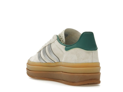 adidas Gazelle Bold Off White Collegiate Green (Women's)