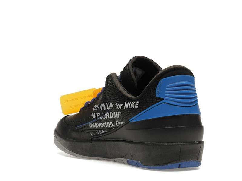 Jordan 2 Retro Low SP Off-White Black Blue