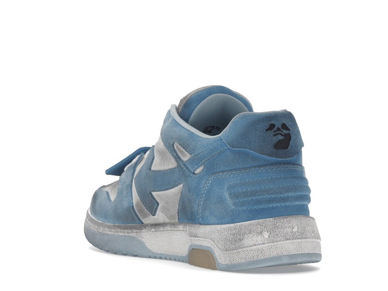 OFF-WHITE OOO Low Out Of Office Suede White Light Blue
