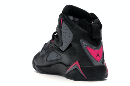 Jordan True Flight Black Dark Grey Deadly Pink (GS)