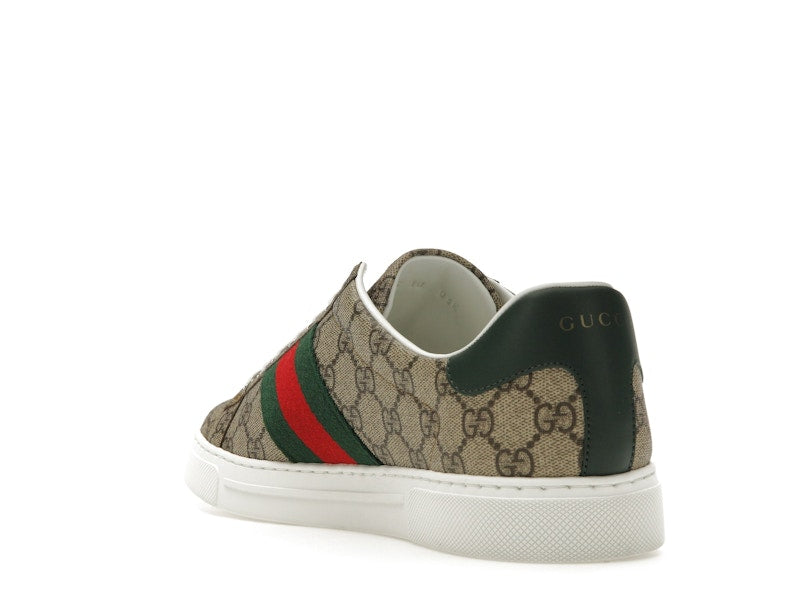 Gucci Ace Web Beige Ebony
