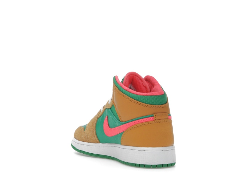 Jordan 1 Mid SE Chutney Lucky Green (GS)
