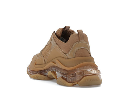Balenciaga Triple S Clear Sole Light Camel (Women's)