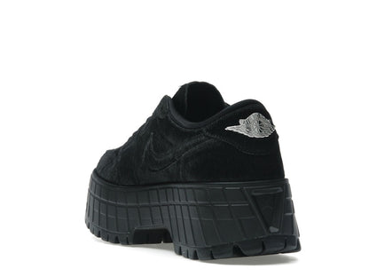 Jordan 1 Low Brooklyn Black Gym Red (Women's)