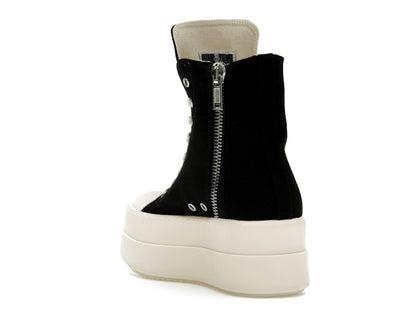 Rick Owens DRKSHDW Mega Bumper Sneaks Black White (Women's)