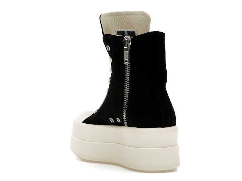 Rick Owens DRKSHDW Mega Bumper Sneaks Black White (Women's)