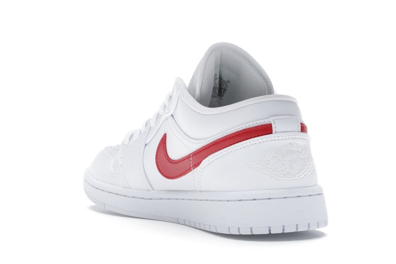 Jordan 1 Low White University Red (Women's)