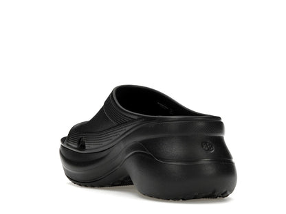 Balenciaga x Crocs Pool Slide Sandals Black (Women's)