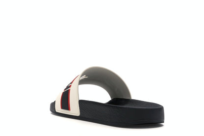 Gucci Stripe Slide White