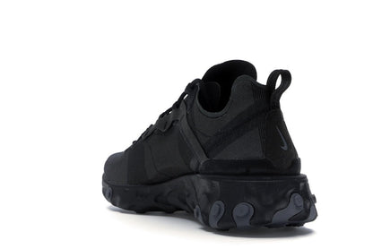 Nike React Element 55 Triple Black