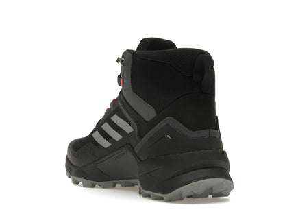 adidas Terrex Swift R3 Mid GTX Core Black Grey Solar Red