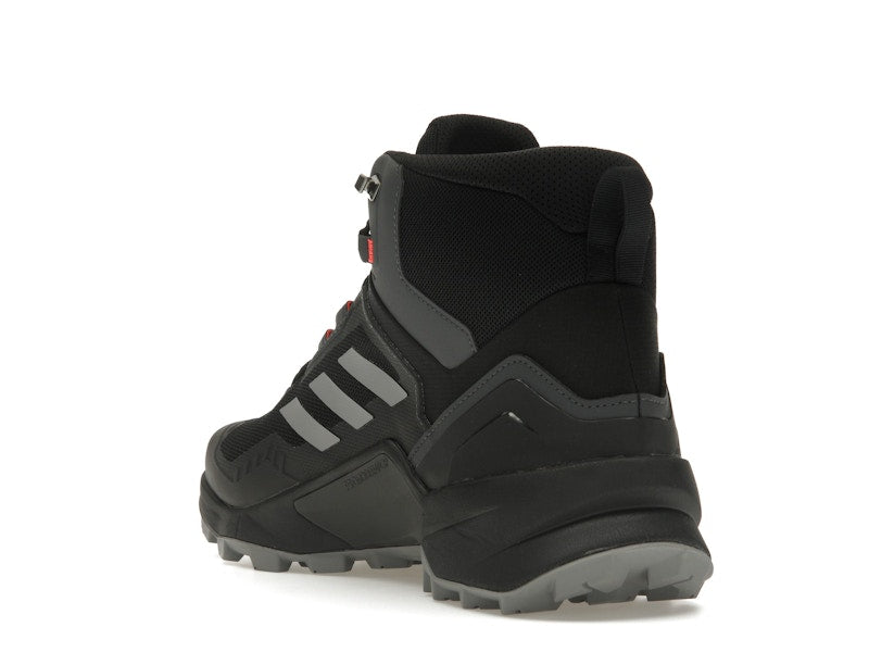 adidas Terrex Swift R3 Mid GTX Core Black Grey Solar Red