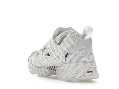 Reebok Instapump Fury Vetements Emoji White
