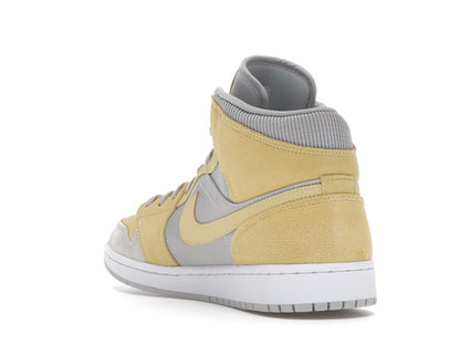 Jordan 1 Mid Mixed Textures Yellow