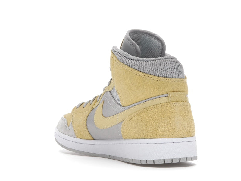 Jordan 1 Mid Mixed Textures Yellow