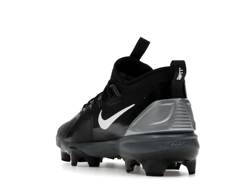 Nike Force Trout 9 Elite MCS Black White Anthracite Metallic Silver