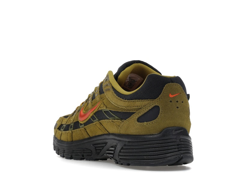 Nike P-6000 Premium Cordura Olive Flak Black Picante Red
