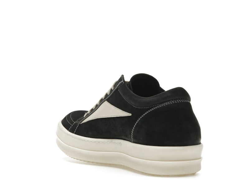 Rick Owens Luxor Vintage Sneaks Black Milk