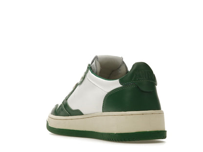 Autry Medalist Leather Low Green White