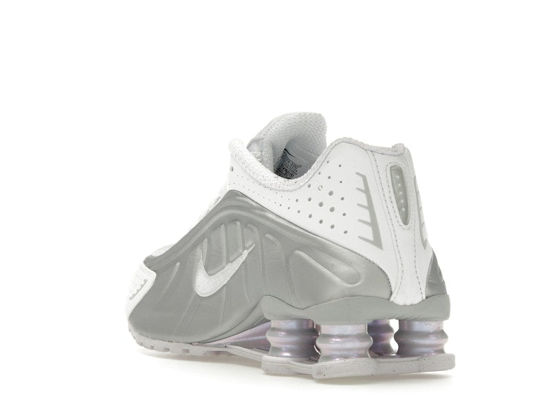Nike Shox R4 White Metallic Platinum Barely Grape (Women's)