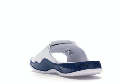 Jordan Hydro 11 Slide White Navy