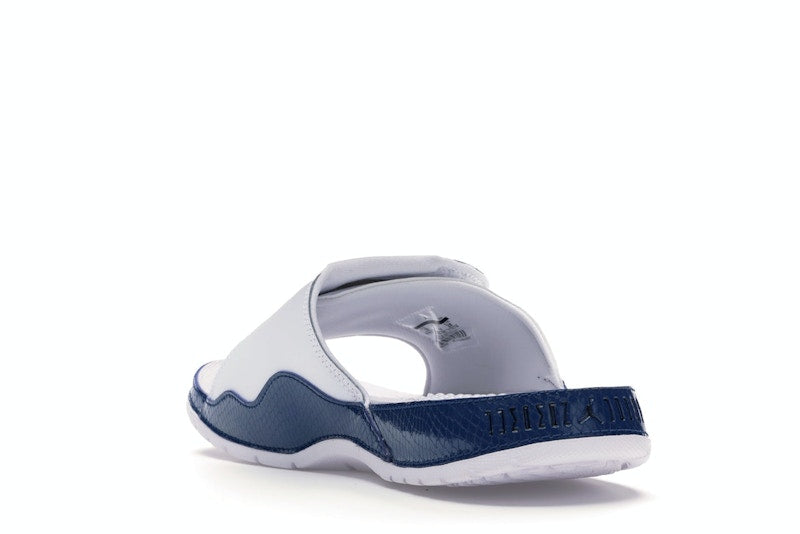 Jordan Hydro 11 Slide White Navy