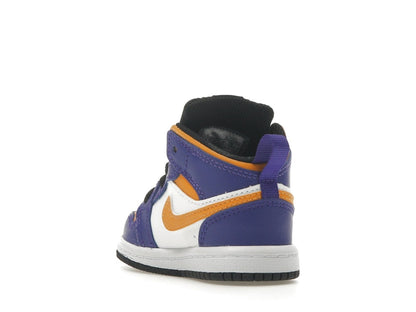 Jordan 1 Mid Lakers (2022) (TD)
