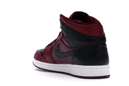Jordan 1 Retro Mid Team Red Black