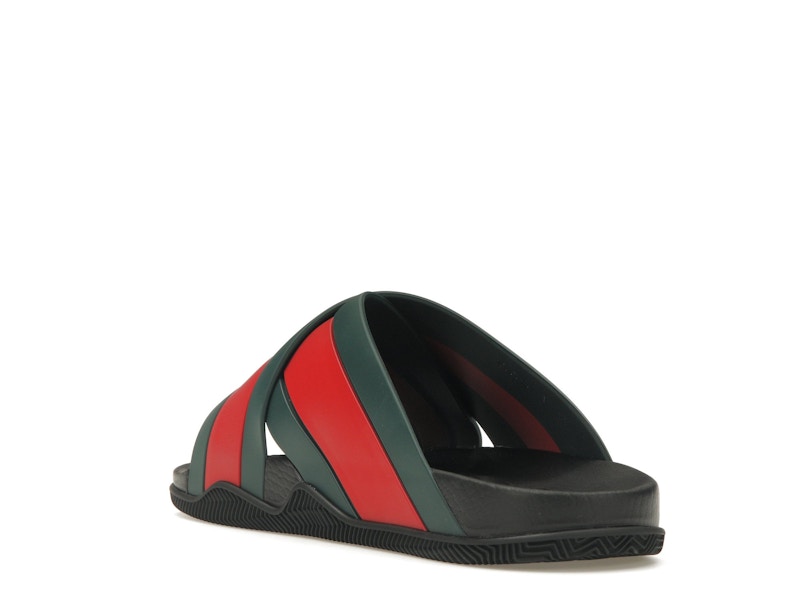 Gucci Web Slide Black Rubber