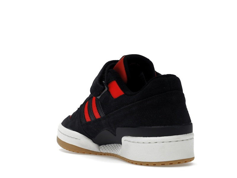 adidas Forum Low Core Black Core Black Vivid Red