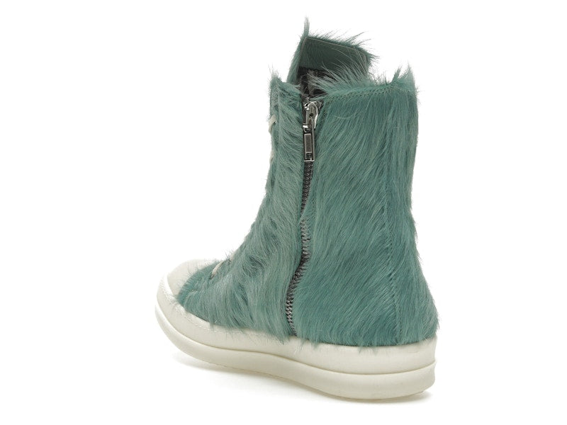 Rick Owens Strobe High Pony Hair Aqua