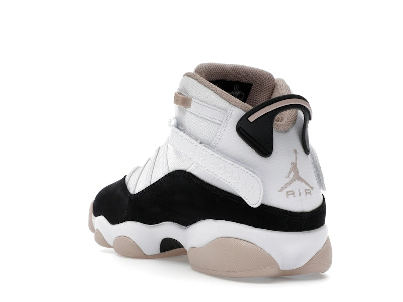 Jordan 6 Rings White Fossil Stone Black