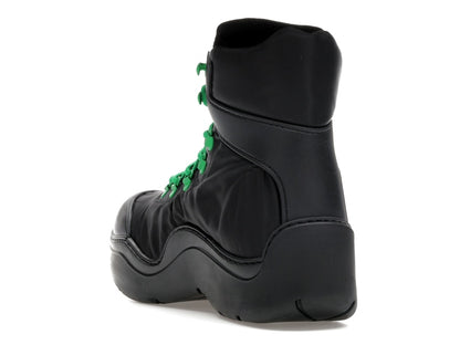 Bottega Veneta Puddle Bomber Black Green
