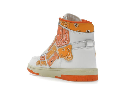 AMIRI Skel Top Hi Bandana White Orange