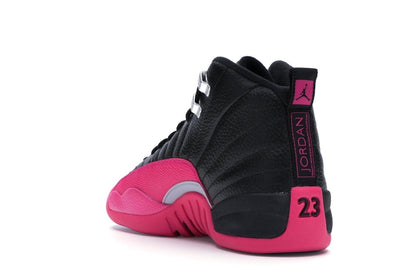 Jordan 12 Retro Black Deadly Pink (GS)