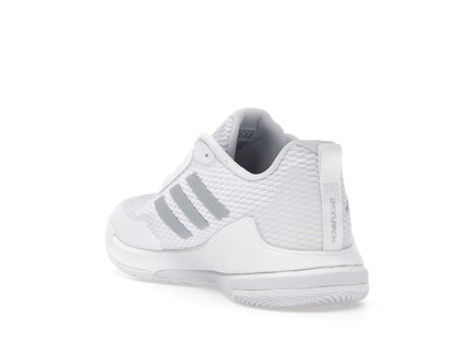 adidas Novaflight 2 Indoor Cloud White Silver Metallic (Women's)