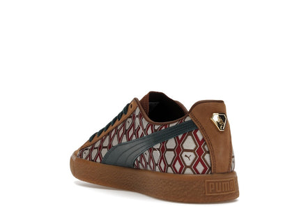 Puma Clyde Tassle Dapper Dan Frair Brown