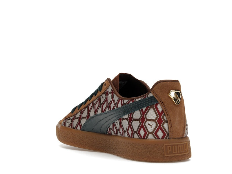 Puma Clyde Tassle Dapper Dan Frair Brown