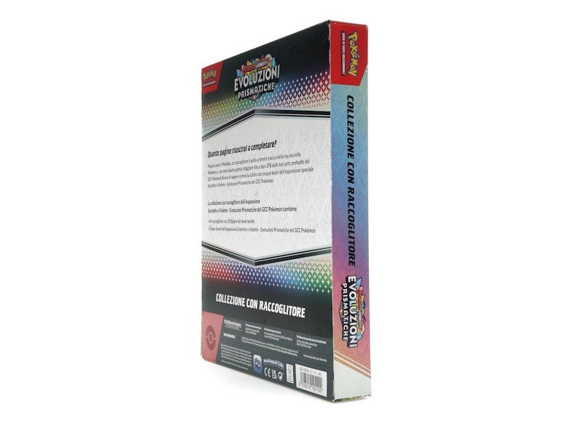 Pokémon Scarlet & Violet Prismastic Evolution Binder Collection (Italian)