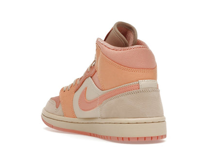 Jordan 1 Mid Apricot Orange (Women's)