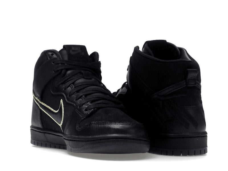 Nike SB Dunk High FAUST Black Gold