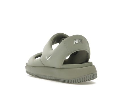 Nike Calm Sandal Light Army Metallic Silver (Women's)