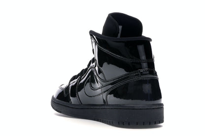 Jordan 1 Mid SE Triple Black Patent (Women's)