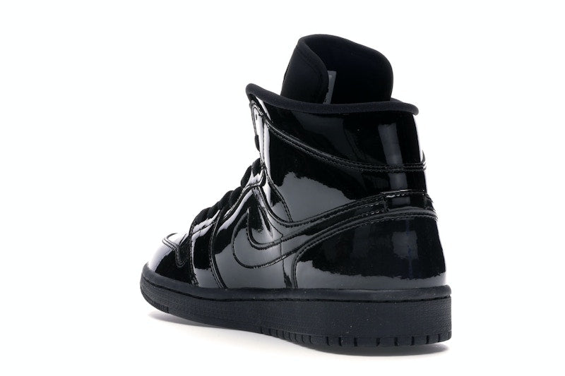 Jordan 1 Mid SE Triple Black Patent (Women's)