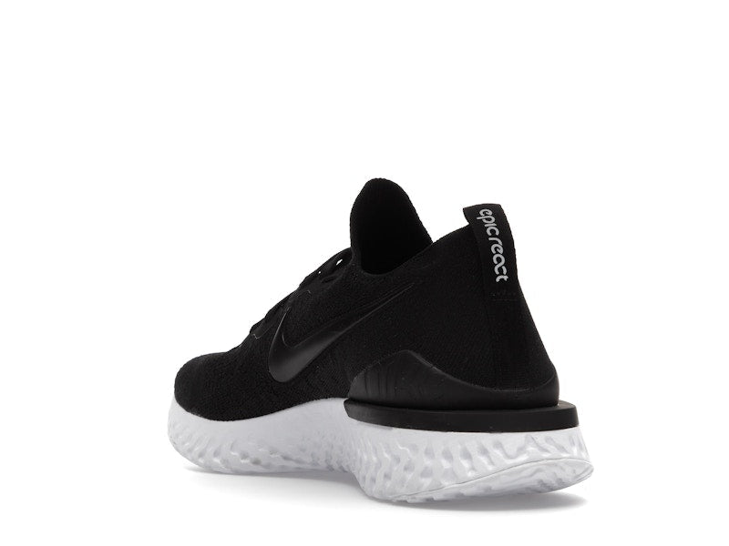 Nike Epic React Flyknit 2 Black White
