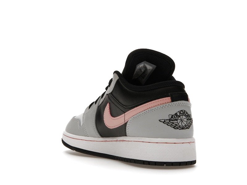 Jordan 1 Low Black Grey Pink (GS)