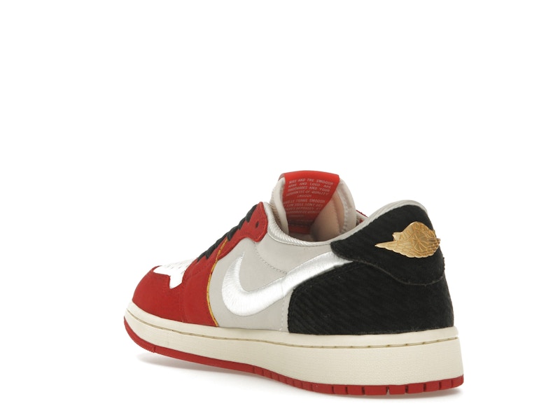 Jordan 1 Retro Low OG Trophy Room Rookie Card Home (Numbered) (with Numbered Trading Card)
