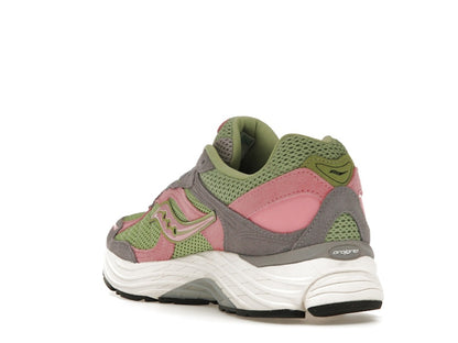 Saucony ProGrid Omni 9 Premium Grey Green Pink