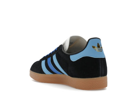 adidas Gazelle Black Light Blue (Women's)