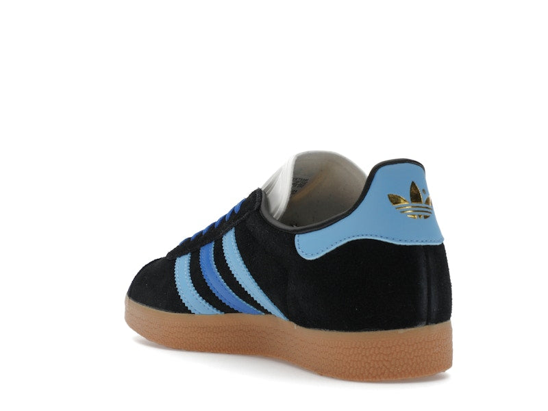 adidas Gazelle Black Light Blue (Women's)